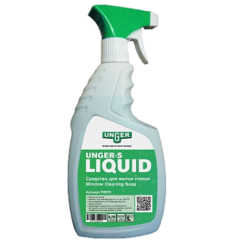 Фото Unger Liquid Готовое профессиональное средство для мытья стекол, 750 мл для клининга SEILOR