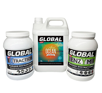 Фото Набор химии Global № 2 для химчистки мебели и ковров для клининга SEILOR