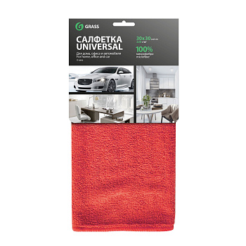 Фото Салфетка микрофибра 220 гм 30х30 для клининга SEILOR