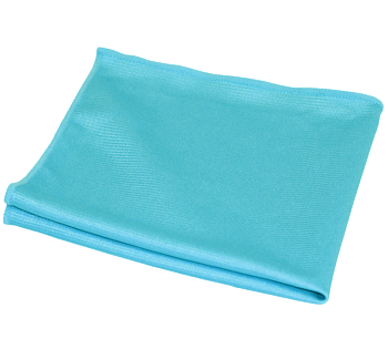 Фото Салфетка для стекол и зеркал 40х40 синяя для клининга SEILOR