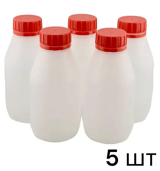 Фото Бутылка химостойкая 250 мл (5 штук) для клининга SEILOR