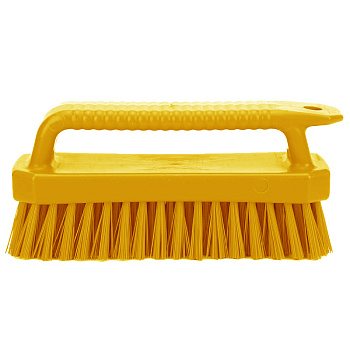 Фото Щетка утюжок жесткая желтая для клининга SEILOR