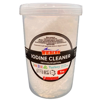 Фото Средство для удаления йода и зеленки Iodine Cleaner Wieberr, 1 л для клининга SEILOR