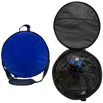 Фото Фен крабик для сушки матрасов, мебели и ковров 145 Вт с сумкой синей для клининга SEILOR