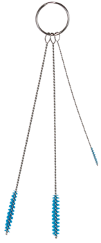 Фото Набор мини ершиков 2, 5, 6 мм синие для клининга SEILOR