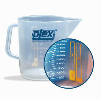 Фото Plex Мерная емкость химостойкая, 1 л для клининга SEILOR