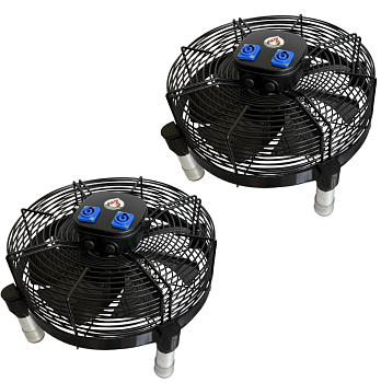 Фото Фен крабик для сушки матрасов, мебели и ковров 290 Вт (2 шт) для клининга SEILOR