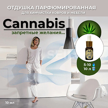 Фото Бриз №6 Каннабис «Cannabis» Парфюмированная отдушка после химчистки для клининга SEILOR