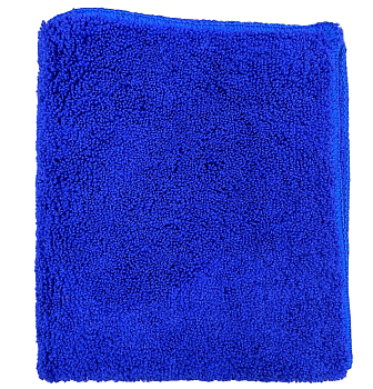 Фото Салфетка микрофибра высокий ворс 40х60 350 г/м синяя для клининга SEILOR