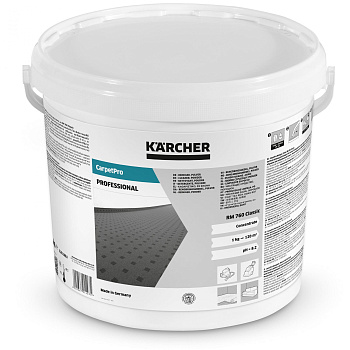 Фото Порошковое средство для химчистки ковров и мебели Karcher RM 760 ASF Classic, 10 кг для клининга SEILOR