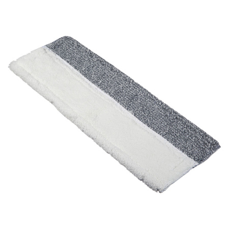 Фото Моп Росмоп MMK микроволоконный комбинированный бело-серый 40 см карман для клининга SEILOR