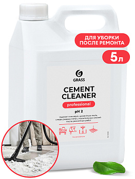 Фото Cement Cleaner Grass Очиститель после ремонта, 5 л для клининга SEILOR
