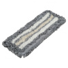Фото Моп тафтинговый комбинированный петлевой серый 40 см карман-язык для клининга SEILOR