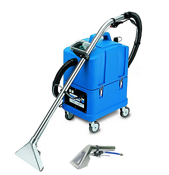 Фото Ковровый экстрактор Santoemma Sabrina Maxi с 2 метал. насадками (напольная и мебельная двухкамерная) для клининга SEILOR