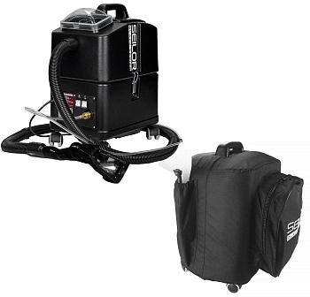 Фото Моющий пылесос Santoemma Seilor Black SW15 насадка эргономичная с окошком и чехол для клининга SEILOR