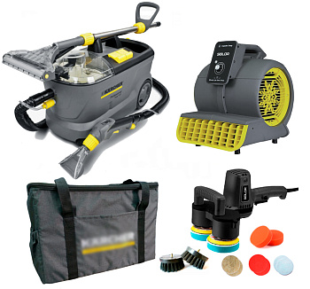 Фото Набор для выездной химчистки Karcher CLASSIC (c Karcher Puzzi 10/1 C) для клининга SEILOR
