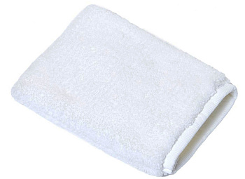 Фото Варежка для бережной уборки и полировки белая для клининга SEILOR