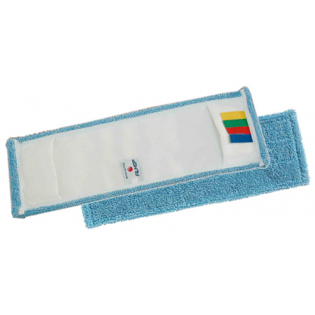 Фото Моп из микроволокна с карманами голубой Filmop Micro-Activa 40х13 см для клининга SEILOR