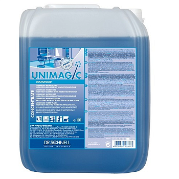 Фото Средство для мытья поверхностей с эффектом антистатика UNIMAGIC DR.SCHNELL, 10 л для клининга SEILOR Фото Средство для мытья поверхностей с эффектом антистатика UNIMAGIC DR.SCHNELL, 10 л для клининга SEILOR
