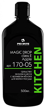 Фото Моющее средство для посуды Magic Drop Сlass E Apple, 0,5 л для клининга SEILOR Фото Моющее средство для посуды Magic Drop Сlass E Apple, 0,5 л для клининга SEILOR