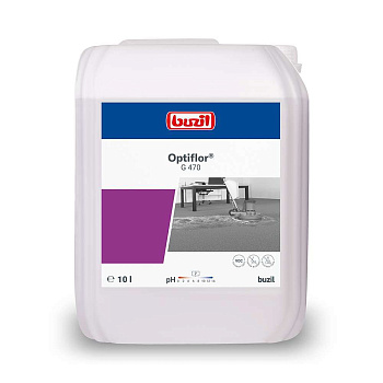 Фото Buzil G 470 Optiflor Высокопенный шампунь для ковров и мебели, 10 л для клининга SEILOR