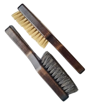 Фото Щетка с ручкой для кожи натуральный ворс, в ассортименте для клининга SEILOR