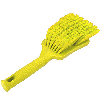 Фото Щётка с ручкой мягкая для химчистки и уборки 23116 желтая для клининга SEILOR