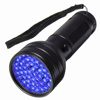 Фото Фонарь ультрафиолетовый для пятен 51 LED средний для клининга SEILOR