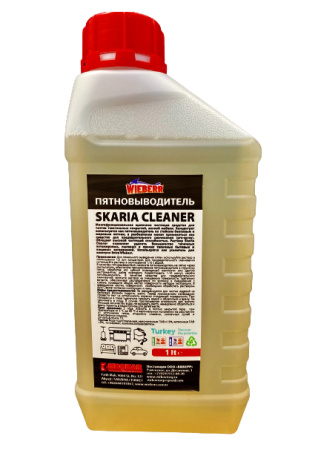 Фото Пятновыводитель по белковым и жировым пятнам Skaria Cleaner Wieberr, 1 л для клининга SEILOR
