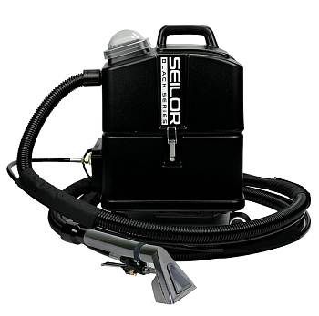 Фото Upgrade №6 Пылесос Santoemma Seilor Black 9 бар (насадка мебельная металл, шланг термостойкий 5 м) для клининга SEILOR