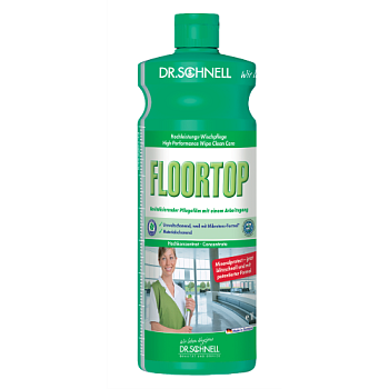 Фото Средство для ухода за всеми напольными покрытиями FLOORTOP Dr.Schnell, 1 л для клининга SEILOR